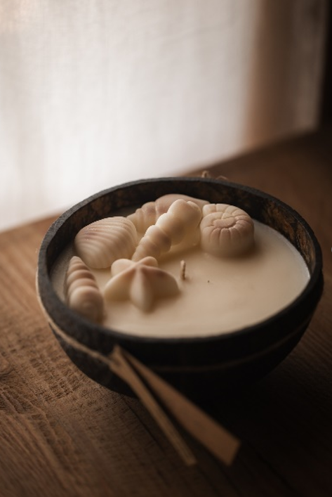 Coconut Shell Candles